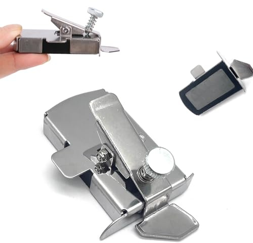 MEETTIKEY 1 Stück Magnetische Nahtführung, Nähzubehör Tragbar Magnetischer Nahtführer Nähmaschinen Zubehör Nahtführung Nähmaschine für alle Nähmaschinentypen Nahtführung