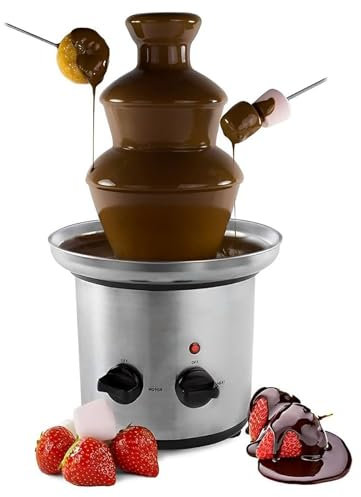 Fontaine À Chocolat Commerciale, Machine À Cascade De Fondue Au Chocolat Chaud À 4 Niveaux, Machine À Tremper Et À Partager De Grande Capacité Pour Faire Fondre Le Chocolat, Pour Les Réunions De Fami