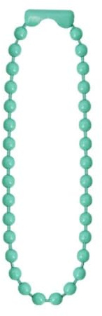 30 Stück 10cm Lang Etikettenkette Bunte Ballkette 2,4 mm Kugelkette Metall Hängekette Mit Verbindern Bead Chain Tag Kette für DIY Hängende Basteln Schlüsselanhänger Schmuckherstellung,Minzgrün