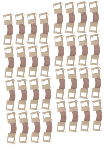 ULTECHNOVO 100stücke Teiliges Bandage Fixierclips Elastische Verstellbare Verbandsklammern Mit Hautfarbe Für Sicheren Halt Von Mullbinden Bei Sprunggelenk Knöchel Und Wundenverband