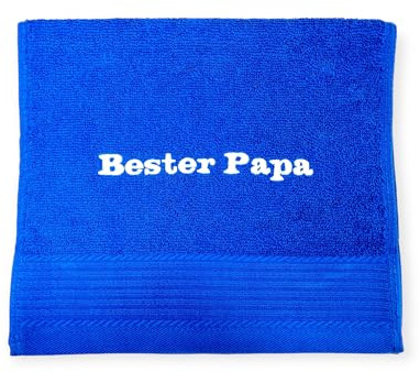 Generisch Personalisiertes Handtuch mit Wunschname-Bestickung, 30 x 50 cm, Baumwolle