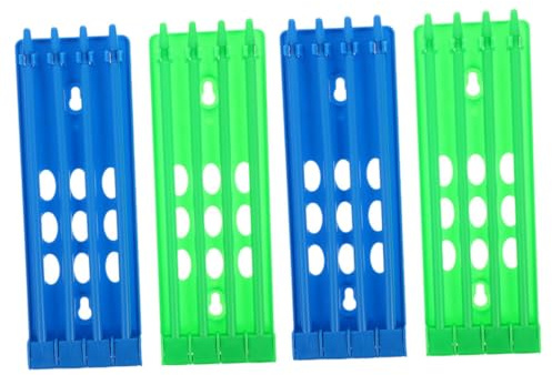 TOYANDONA 4pezzi Porta Anelli per Piccioni Viaggiatori Supporto per Anelli per Zampe Piccioni Accessorio Organizer per Zampe Pollame Telaio