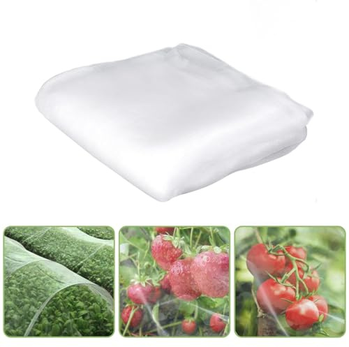 LMSHOWOWO Filet Anti Insecte Potager 3m x 4m, Ultra Fine Anti-Insecte en Maille, Filet de Protection Anti-Insectes, Filet Anti-Insectes pour Jardin, pour Plantes Légumes Fruits Fleurs Serre