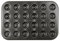 Zenker 7428.0 Stampo 24 Impronte, Acciaio, Nero, 38x27x2.5 cm