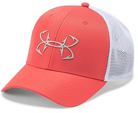 Under Armour - Männer Fish Hunter Cap, Medium/Large, Vermillion AFS/Deprecated/White/Elemental