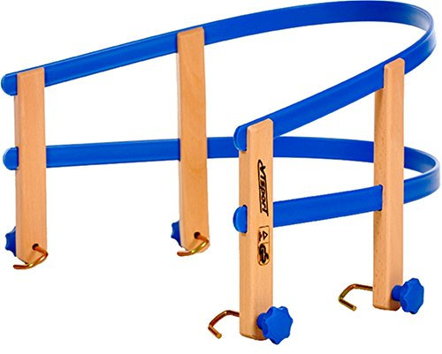COLINT Schlittenlehne Schlitten Lehne für DAVOS und HÖRNER Rodel Hörnerschlitten Davoser 80 cm / 90 cm / 100 cm / 110 cm / 120 cm Buchenholz Plastik Plastiklehne Kunststoff Kunstofflehne Rückenlehne