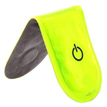 TROGN 3 x LED-Lauflicht, Outdoor-Sport, LED-Licht, hohe Sichtbarkeit, reflektierendes Fahrrad für Läufer, magnetische Lichter, Hunde-Clip