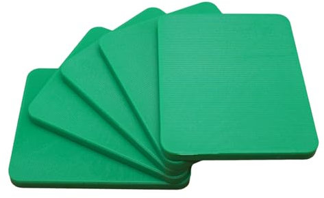 SKIR'CO Spessori piatti in plastica da 5 mm, distanziatori per telaio 53 x 66 mm, distanziatori di livellamento solidi, distanziatori per porte e finestre