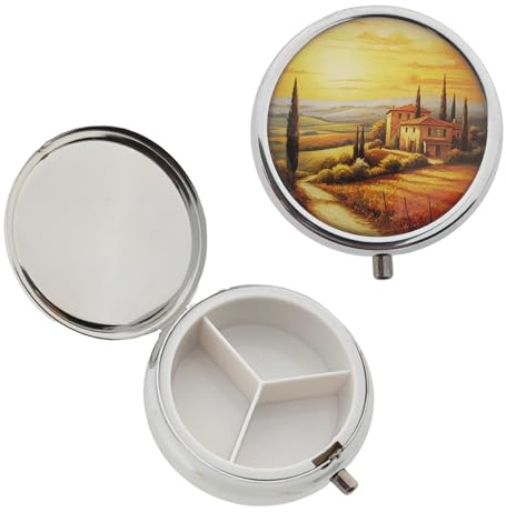Pillendose Nostalgie Landschaft