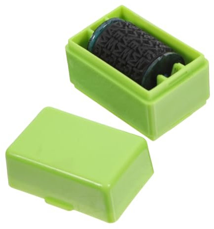 JEWEDECO Roller Garbled Seal Address Blocker Stamp Rolling Stamp Ink Roller for Mail Data Privacy Confidential Information Blackout