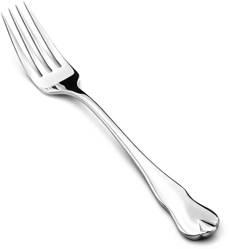 18/10 Stainless Steel Dinner Forks Silverware Forks,Set of 4,Table Forks,8 Inches,Dishwasher Safe