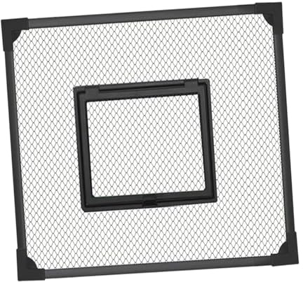 Tank Top Cover Fish Tank Lid Protective Net Mesh Screen Self Assembly Anti Jumping Fish Net Rectangular Aquarium Lid DIY Aquarium Nets Easy to Set up Accessories- 30x30cm