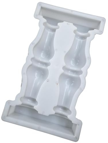 Molde de columna romana para balcón, jardín, piscina, valla, barandilla de cemento, yeso, molde de hormigón, manualidades, suministros de Aficionados, moldes reutilizables para jarrones