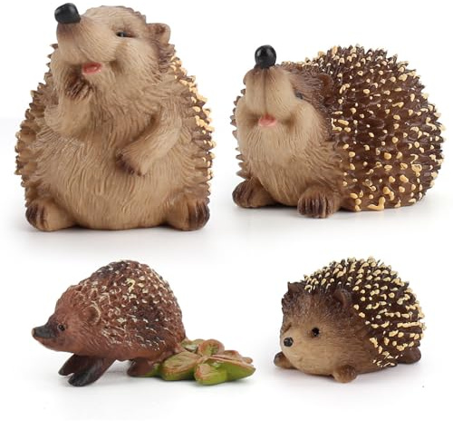 Kinder Kuschelweiches Plüschtier, Realistisches Igel, Igel Spielzeugfigur, Detailliertes Kuscheltier, Winzige Igelspielzeuge, Igel-Actionfiguren Für Schulprojekte Für Kinder Ab 3 Jahren