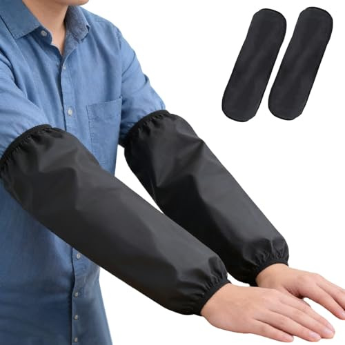 ApexPine 1 Pair Waterproof Arm Sleeves for Kitchen Cleaning Gardening