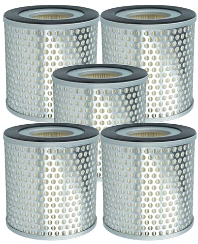 vhbw 5x Filtro per polveri sottili sostituisce Freuding 46205 per impianto di aspirazione - cartuccia filtrante