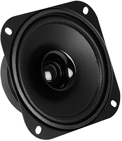 BOSS BRS40 Carré 50W enceinte de voiture - Enceintes de voiture (50 W, 25 W, 4 Ohm, Polypropylène, 100 - 18 Hz, 4,44 cm)