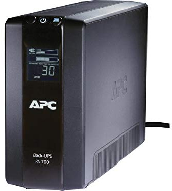 APC BR700G | Back-UPS for PCs & home electronics — battery backup, AVR, surge protection, compact design, User Replaceable Battery