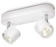 PHILIPS MyLiving Star 2 Bar Spotlight Ceiling Bar (Integrated 2 x 3 W LED Bulb) - White