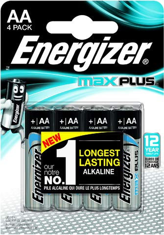 Energizer Max Plus AA [Pack of 4]