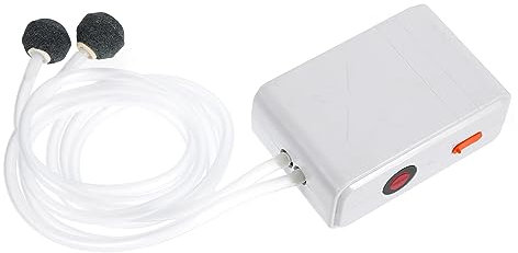 BCOATH USB Dual Outlet Aquarium Luftpumpe Leise Und Tragbar Belüftung Für Fisch Und Garnelentanks Lösung Sauerstoffanreicherung Im -Aquarium