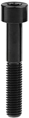 Boulon En Titane M7/M8X15 20 25 30 32 35 40 43 45 50 60 70Mm, Vis Pour Vélo Moto, Vis En Titane, Noir, M7,50mm