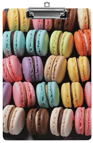 Porte-bloc en acrylique, porte-bloc mural multifonction pour macaron, biscuit, pâtisseries, format A4, support mural, porte-bloc portable
