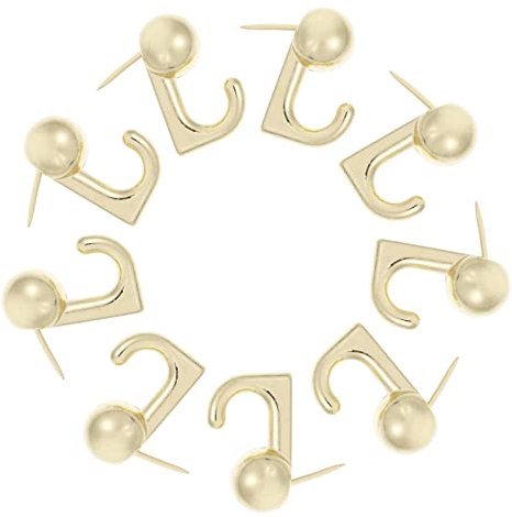 jojofuny 40stücke Push Pin Haken Dekorative Wandhaken Für Bilder Langlebige Reißnägel Für Korkplatten Einfach Zu Verwenden Für Zuhause Und Büro Leicht Und Tragbar