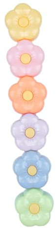 SHOWERORO Blumenstifte Kompakter Scrapbook-marker Markierstift Schulzubehör Tragbarer Buchmarker Multifunktions-textmarker Schul-scrapbook-marker Kleiner Markierstift Bunte Stifte Stapelbare