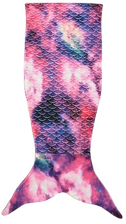 Catalonia Classy sjöjungfrufilt, fluffig plysch, fleece, sjöjungfru, fena, gosig filt, sjöjungfrugåva för flickor vuxna, 155 x 50 cm, stjärnljus