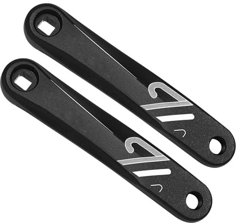 divuukyi Fahrrad-Kurbelarm Vierkant/Rhombus/Splines Loch Kurbel Aluminiumlegierung Kurbelarm Rennrad Ersatzkurbel einfach zu bedienen