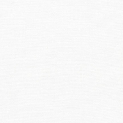 Kona Cotton White, Fabric by the Yard
