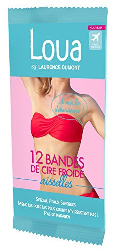 LAURENCE DUMONT 12 strisce di cera fredda ascelle