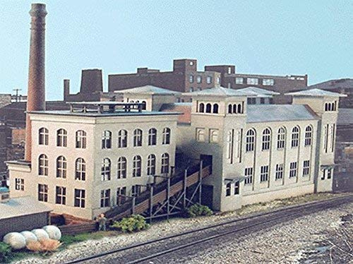 The N Scale Architect Escala N Kit Construcción Fábrica Edificio de Fábrica
