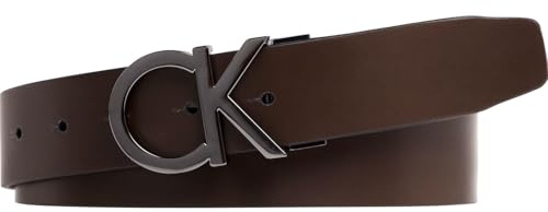 Calvin Klein Leder Gürtel 3.5 Adjustable Revable Giftset W110 Black/Brown schwarz