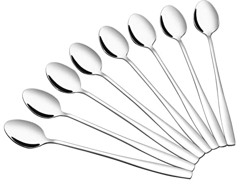 Callyne 12-Piece Stainless Steel Mixing Sundae Spoons