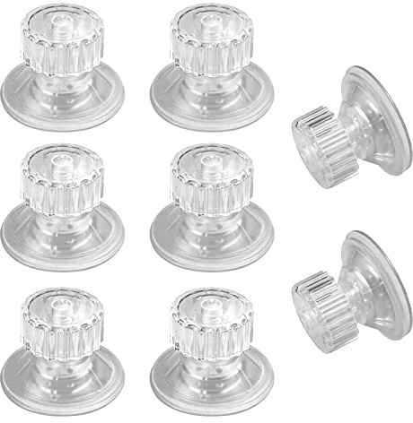 Boloest 8 x Saugnäpfe für Wohnwagen, Wohnmobil, hohe Griffigkeit, Markisen-Seitenfixierung, PVC-Saugnapf, für Wohnmobil, Van, Vordach, Boot, T5, 45 mm