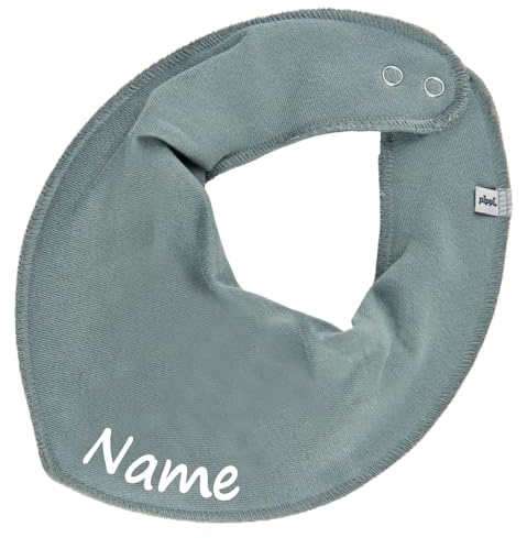 HALSTUCH mit Namen oder Text personalisiert für Baby oder Kind aus Baumwolle in Einheitsgröße