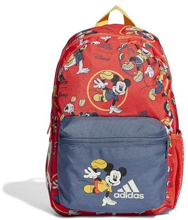 adidas Disney Mickey Mouse unisex bambino Zaino, Rosso, Taglia unica, Rosso acceso, One Size, Zaino