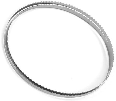 Lama per Sega a Nastro, 6.35 mm-6 denti 1400 mm Portatile SK5 Utensile da Taglio per la Lavorazione del Legno in Acciaio per Molle al Carbonio, Legno, Compensato, Acciaio, Plastica(1400 * 6.35 * 6T)