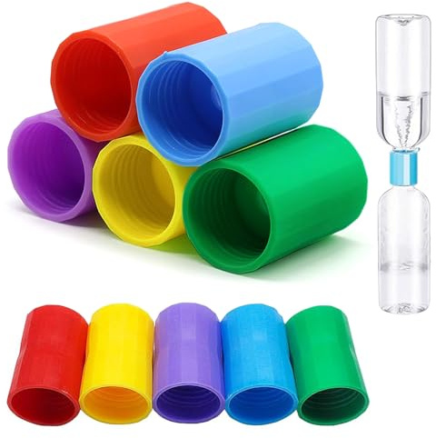 Hexagonales Wasser 10 StüCk Tornado Verbinder Flasche Vortex Flaschenverbinder In Einer Zyklone Rohr FüR Tornados, Wissenschaftliche Experimente, Bildung
