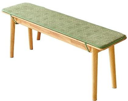 LIUYUYOUGO Bankauflage Outdoor,Bankkissen Für Draußen 2/3 Sitzer Chinesisches Fu Charakter Weiches Chenille Sitzkissen Für Draußen rutschfeste Rechteckige Bankauflage Für Garten Terrasse Drinne