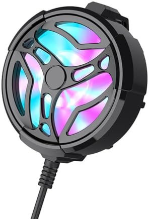 ABS+PC Mobile Phone Heat Sink Mini USB Light Weight Cooler Fan Phone Stretch Buckle Phone Mobile Hurricane Turbo Cooli Game P6I4