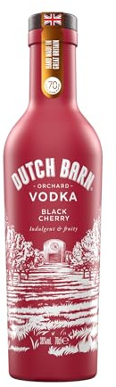 Dutch Barn Black Cherry Vodka 70cl 38% ABV Distilled From British Apples
