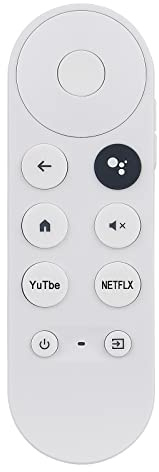 Ersatt röstfjärrkontroll lämplig för Google Chromecast 4k Snow Streaming Media Player G9N9N GA01409-US GA01919-US GA01920-US GA01923-US GA02463-US GA02464-US