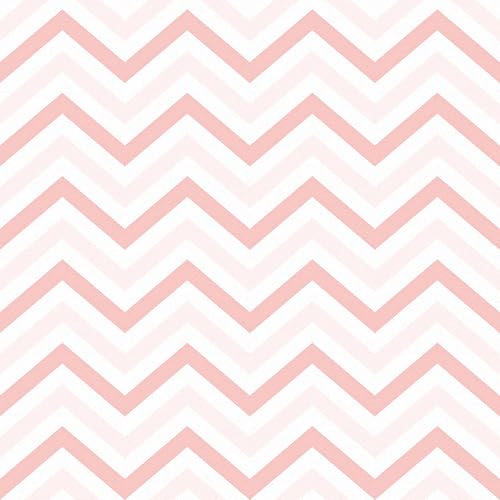 Skyblur Papier peint rayé rose à rayures pour chambre de fille papier peint chambre d'enfant papier peint idées papier peint salon 260 cm x 44,5 cm papier peint adhésif mural