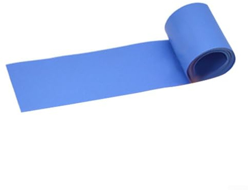 Inflatable Boat PVC Repair Patch Kit, 100x5cm High-Strength Wear-Resistant Roll for Kayak, Canoe, Raft and Rubber Boat, Sun-Resistant DIY Fix Tape(blue)