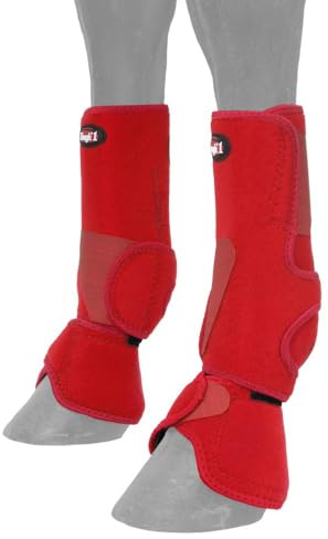 Tough 1 Performers 1st Choice Combo Boots, Red, Medium