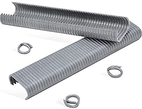 REGUR OK OK 20 Alu - Aluminum C-Wire Rings for attaching nets, wireframes, gabions - 1,000 Pieces Pack