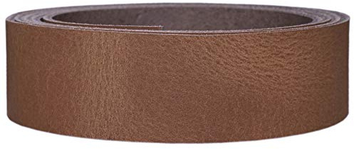 Lederriemen Rindsleder 'Pull Up', in vielen Farben, Gürtelleder, Lederstreifen, Farbe:braun, Breite:3cm breit